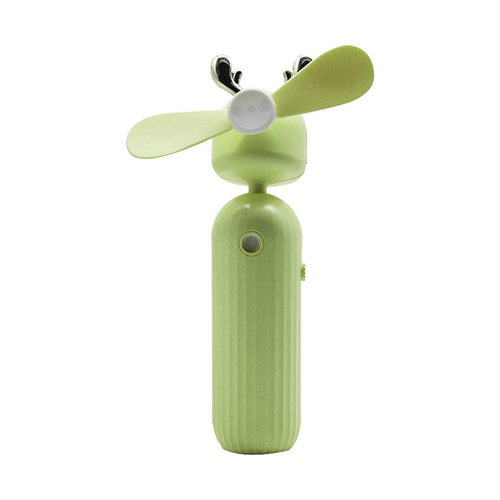 Portable Mini Humidifier Rechargeable Mist Spray Fan (Pack of 1) (Green) (CLS-2389676)