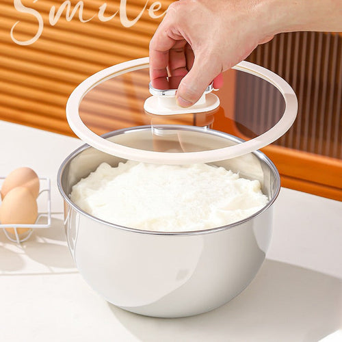 Premium Stainless Steel Storage Bowl with Lid