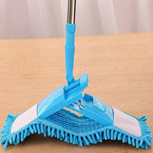 Microfiber Floor Cleaning Mop with Telescopic Long Handle Dry Mop (CS-1443808)