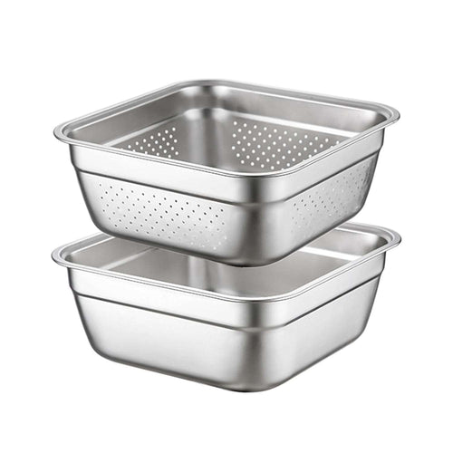 Kitchen Colanders Strainer Bowl – 22cm Washing Food Strainer for Grapes, Rice, Fruits & Vegetables Durable, Easy-to-Clean Strainer for Kitchen