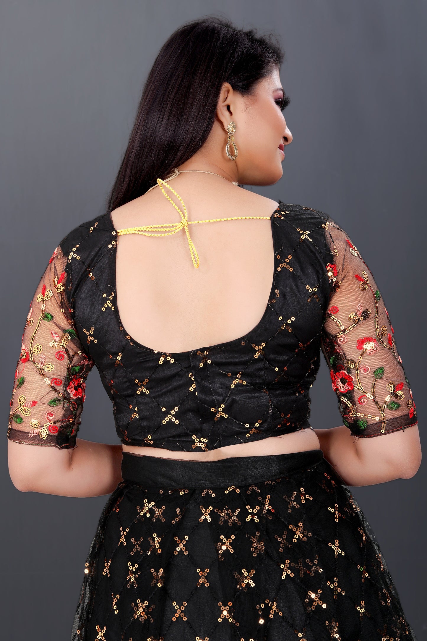 New Party Wear Sequance Lehenga Choli Full Heavy & Fancy Color Full Sequence Work In Lehenga Choli With Beautiful Sequance Worked Blouse.