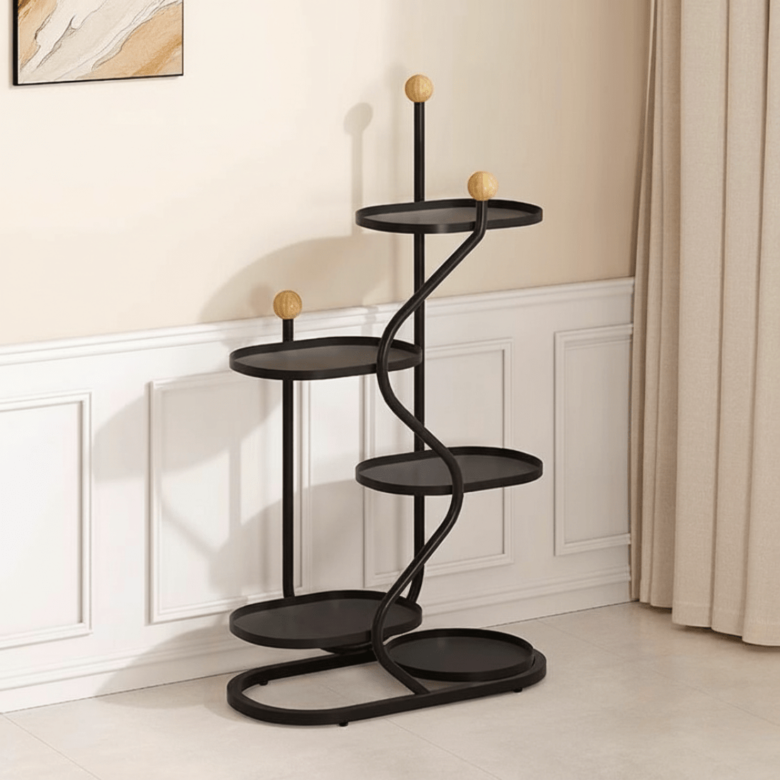 Multi-Layer Metal Flower Display Stand(91cm)