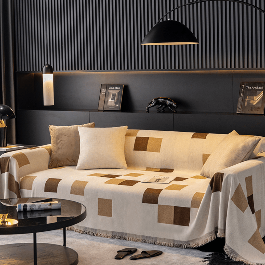 Elegance Chenille Sofa Cover : [EM-SC-19]