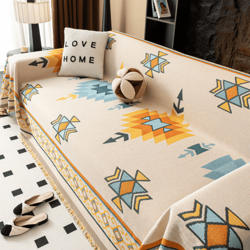 Elegance Chenille Sofa Cover :[EM-SC-01] (Style-1)