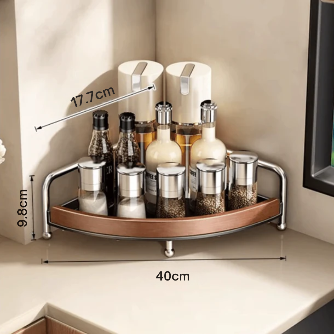 Multi-Layer Corner Storage Organizer Rack