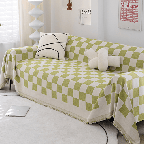 Green Elegance Elegance Chenille Sofa Cover
