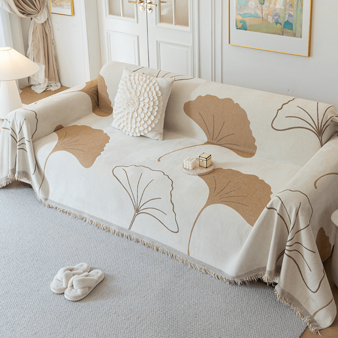 Elegance Chenille Sofa Cover :[EM-SC-29] Style-1