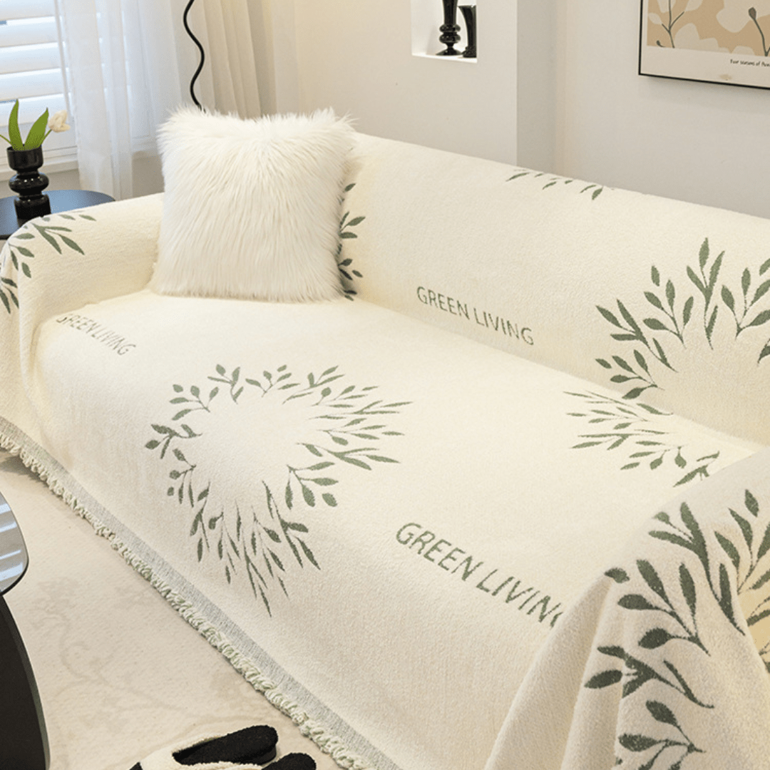 Elegance Chenille Sofa Cover :[EM-SC-26] (Style-3)