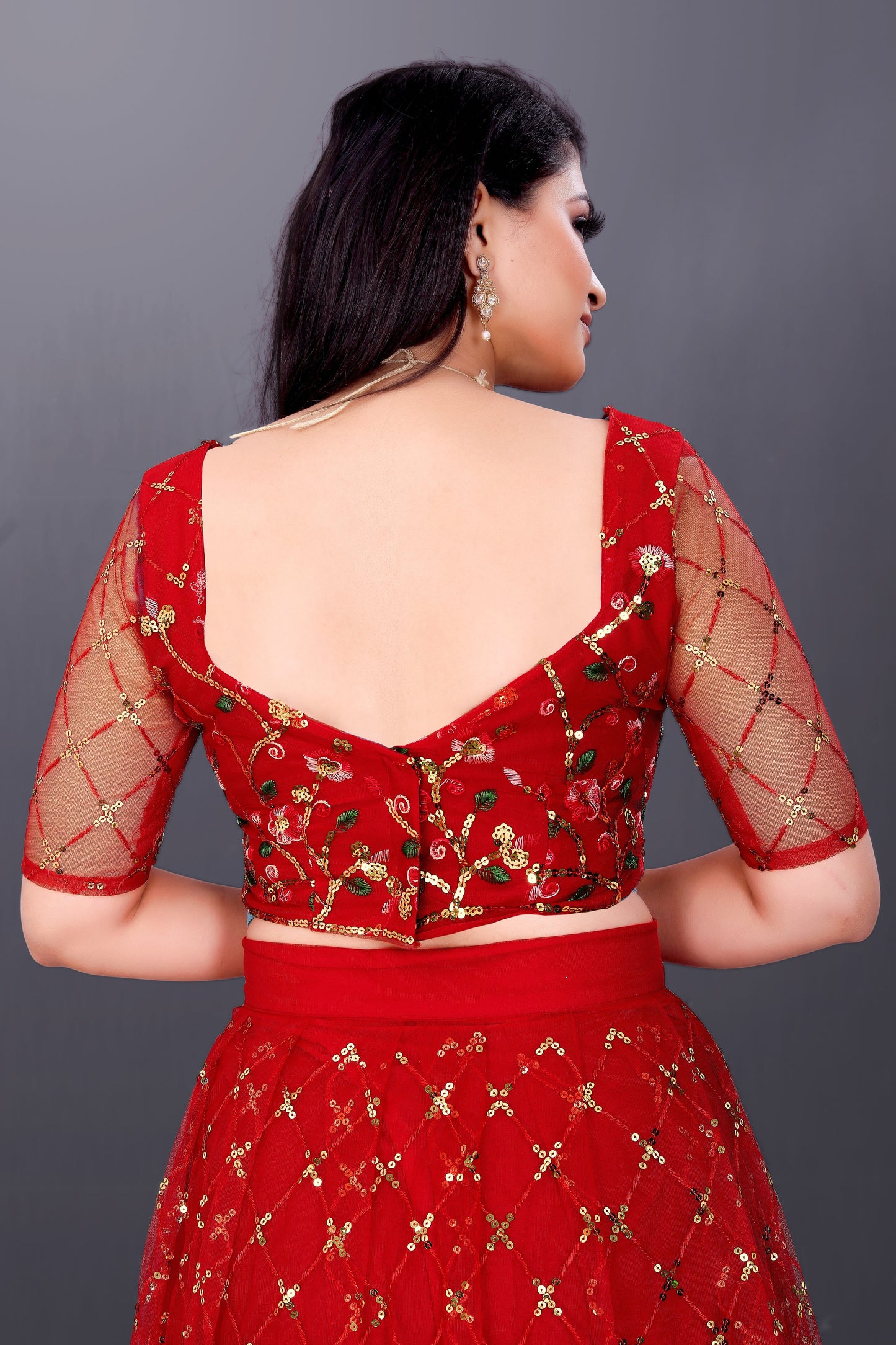 New Party Wear Sequance Lehenga Choli Full Heavy & Fancy Color Full Sequence Work In Lehenga Choli With Beautiful Sequance Worked Blouse.
