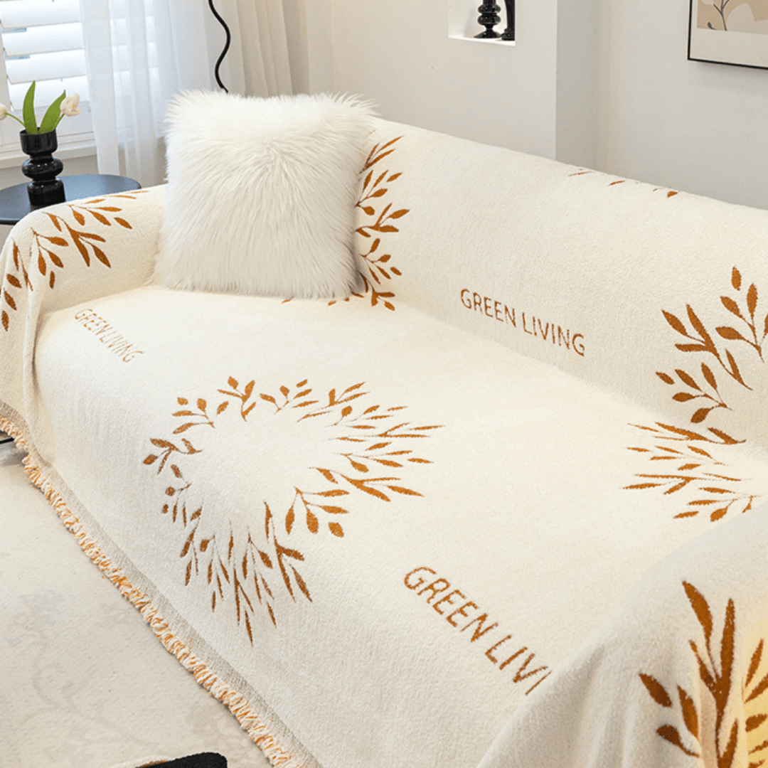 Elegance Chenille Sofa Cover :[EM-SC-26] (Style-2)