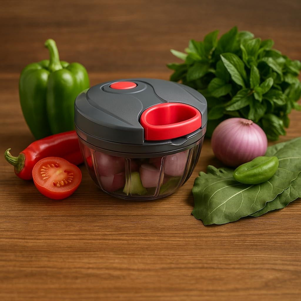 500ml Compact Handy Chopper (Grey)
