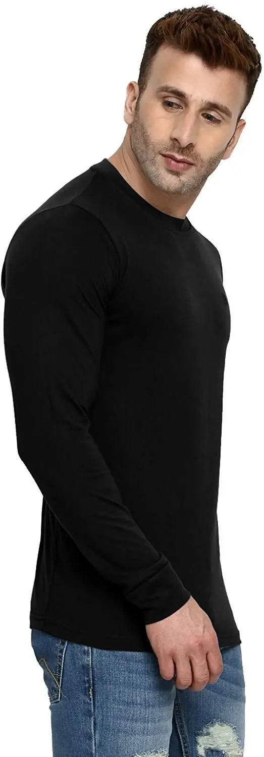 New Stylish Cotton Solid T-Shirt For Men
