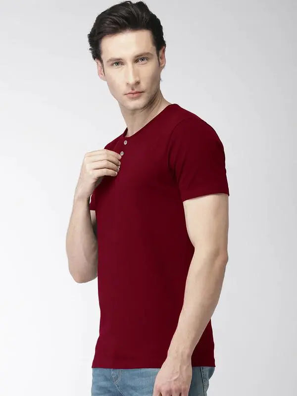 Men’s Cotton Half Sleeve Round Neck T-shirt