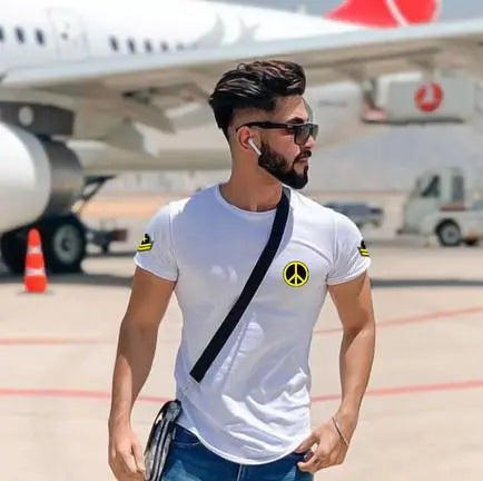 Men’s Cotton Printed Half Sleeves Casual T-Shirt
