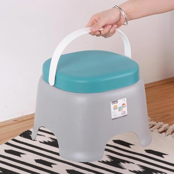 Children's Lightweight, Portable, Plastic, Non-Slip, Stackable Stool for Kindergarten, Pre-School,Kitchen | Living Room | Office | Adult Stool