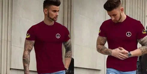 Men’s Cotton Printed Half Sleeves Casual T-Shirt