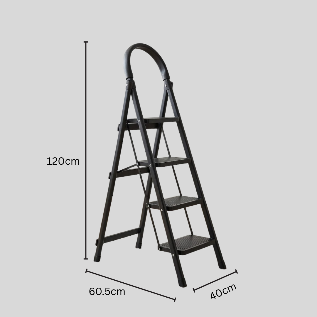 Premium Household Climbing Ladder with Handrail