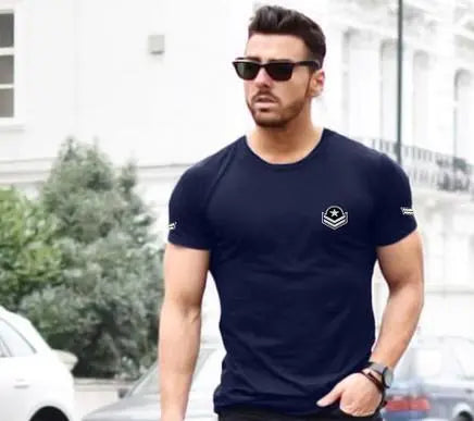 Men’s Cotton Printed Half Sleeves Casual T-Shirt