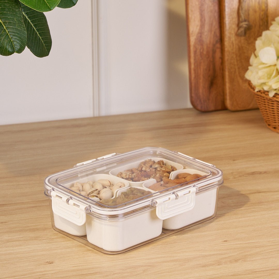 Multi Compartments Food Storage Box (4 COMPARTMENT)