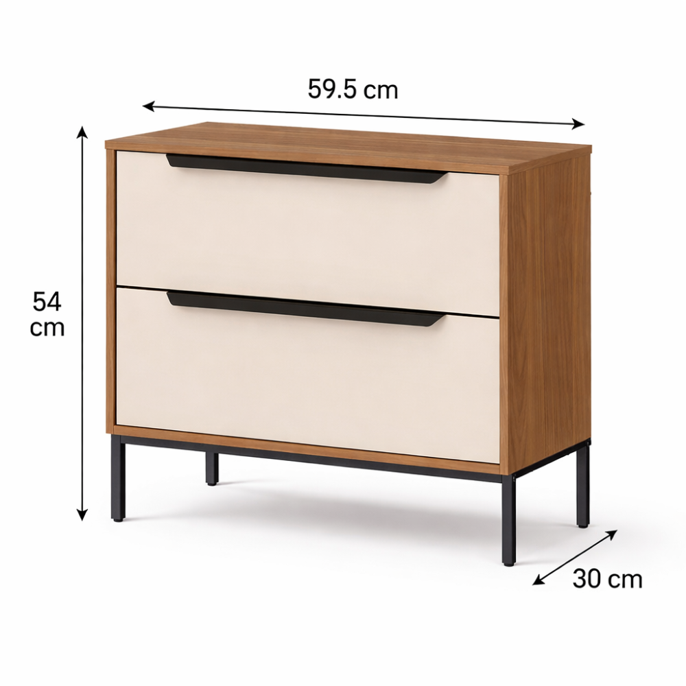 Premium Bedroom Organizer Cabinet with Oxford Fabric Drawers