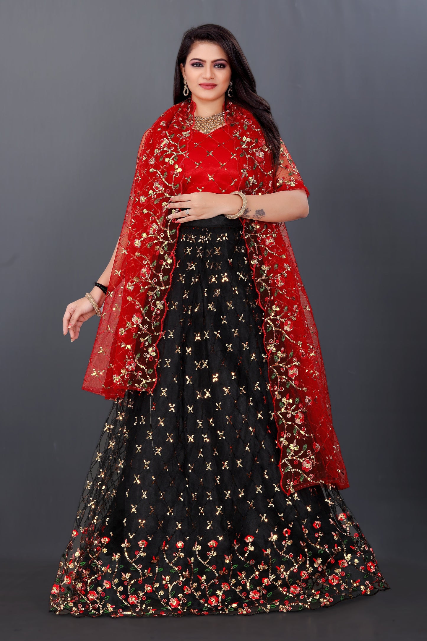 New Party Wear Sequance Lehenga Choli Full Heavy & Fancy Color Full Sequence Work In Lehenga Choli With Beautiful Sequance Worked Blouse.