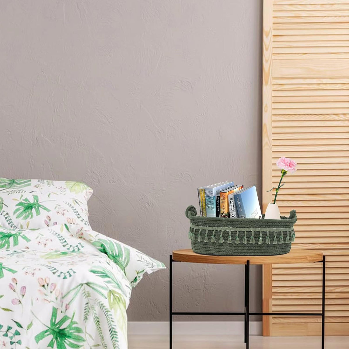 Handmade Cotton Rope Storage Basket