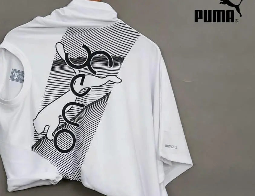 Men’s Half Sleeve Printed Polyester T-shirt