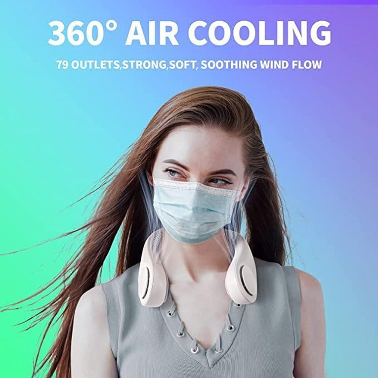 79 mAh Portable Neck Fan with 5200 Outlets (CLS-2388372)