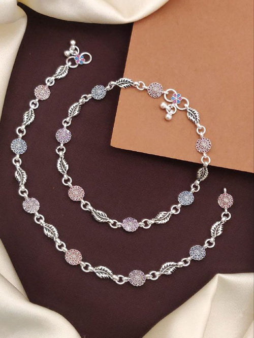Women’s Silver Plated Anklets