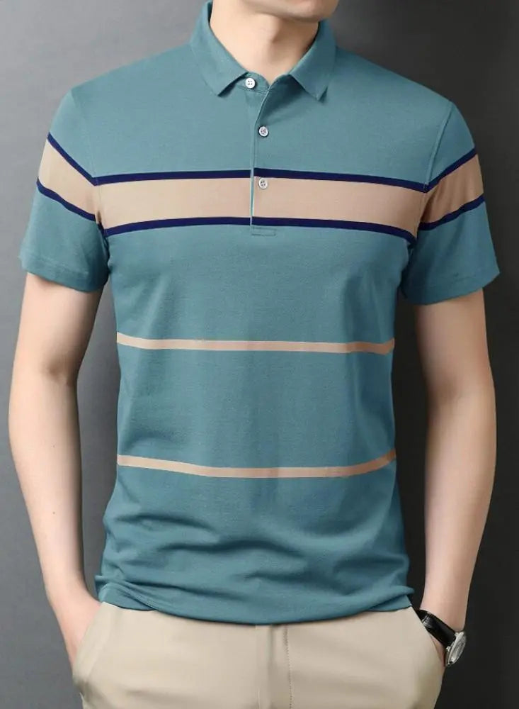 Eyebogler Men’s Half Sleeves Polo Neck T-shirt