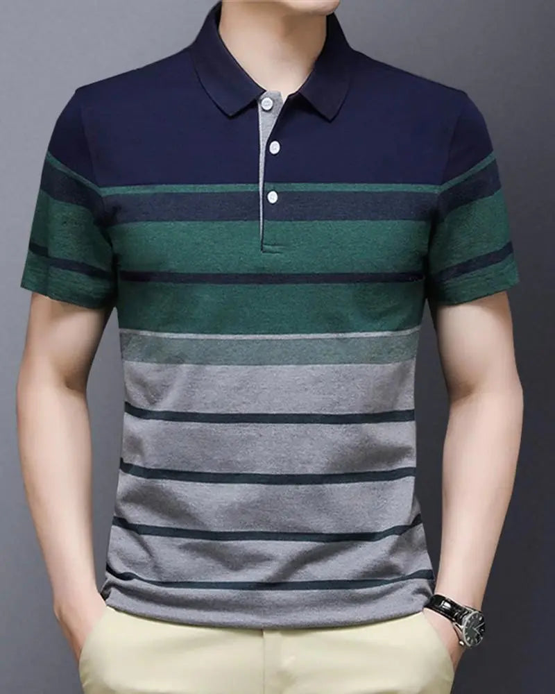 Eyebogler Men’s Half Sleeves Polo Neck T-shirt