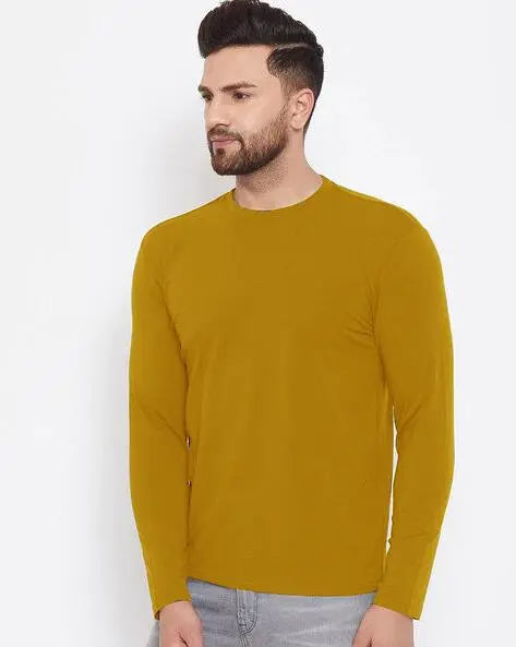 Men’s Cotton Printed Full Sleeves Casual T-Shirt