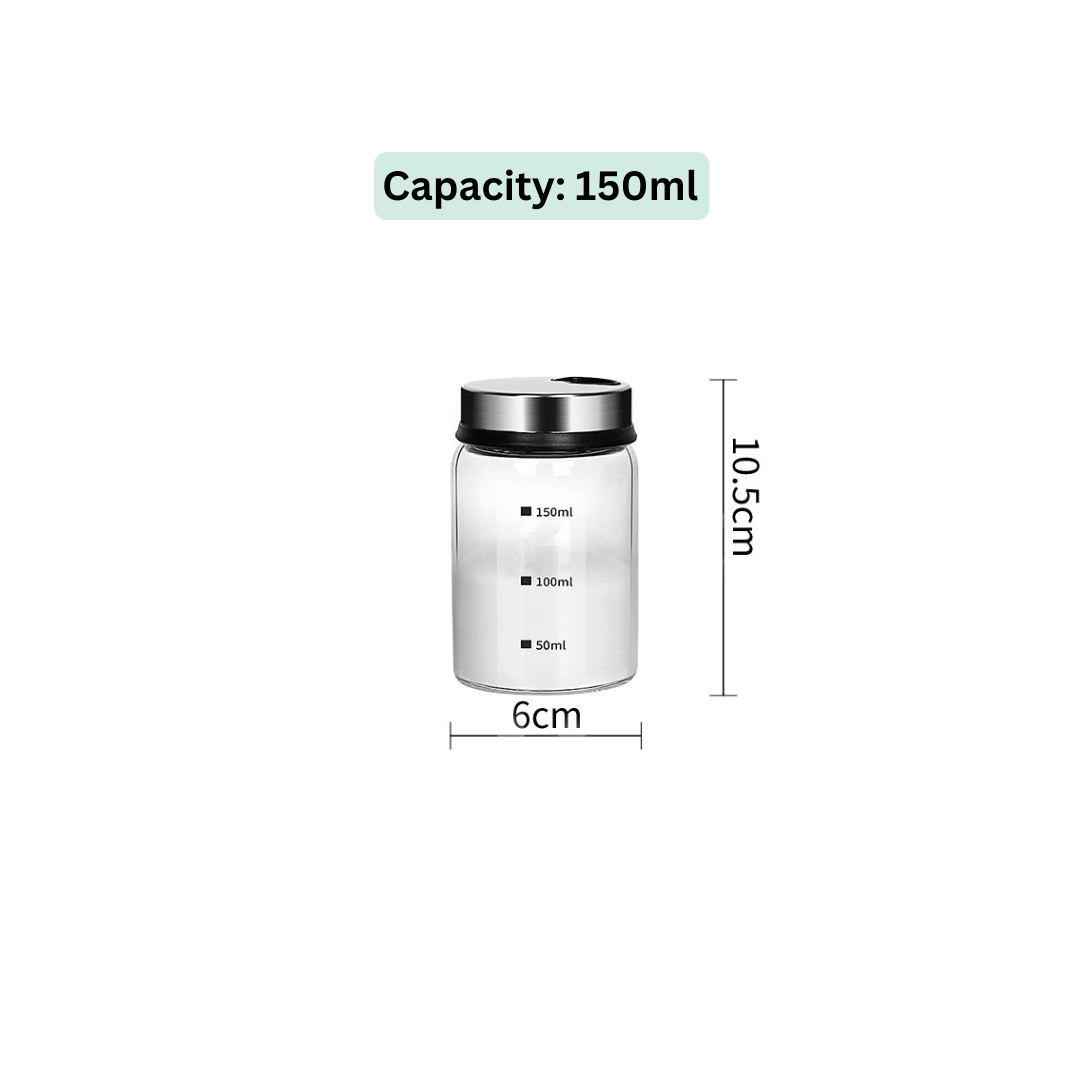 Stainless Steel Multi-Use Storage Dispenser with Adjustable Pours