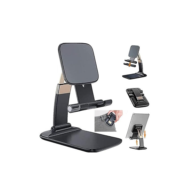 Adjustable & Foldable Mobile Stand, Metal Stand Holder For Mobile Phone And Tablet (Up To 10 Inch) (CLS-2391360)
