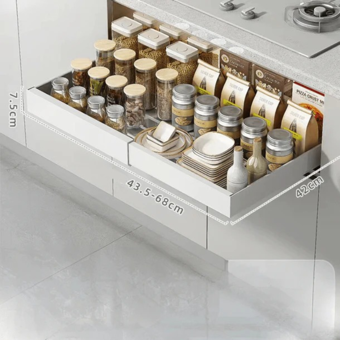 Slide-Pro Pull-Out Cabinet Organizer
