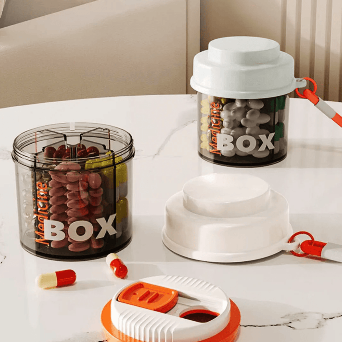 Portable Mini Medicine Organizer
