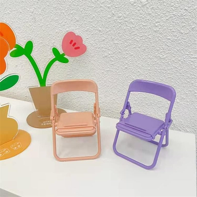 Cute Chair Look Portable Mobile Stand (Pack of 1) (CLS-2390255)