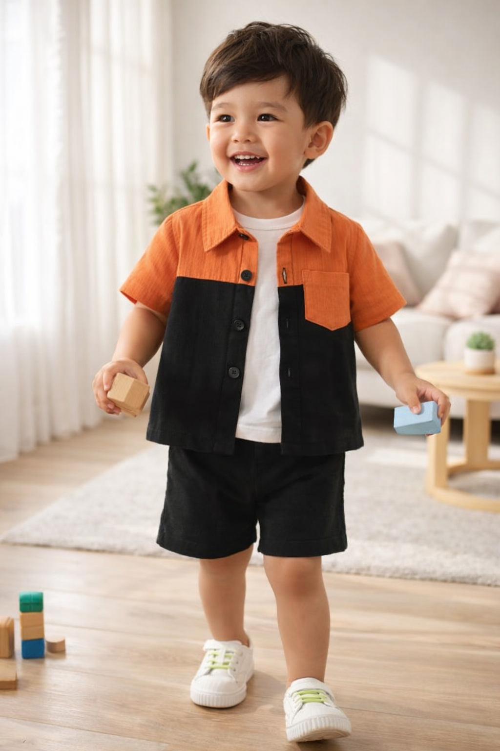 Happy Steps Color Block Kids Set
