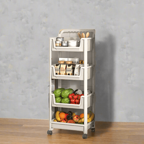 Multipurpose Rolling Cart Wheeled Storage Organizer