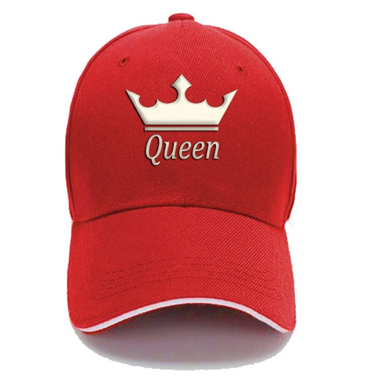 Classy Plain Printed Unisex Cap – Red (KK-2263461)