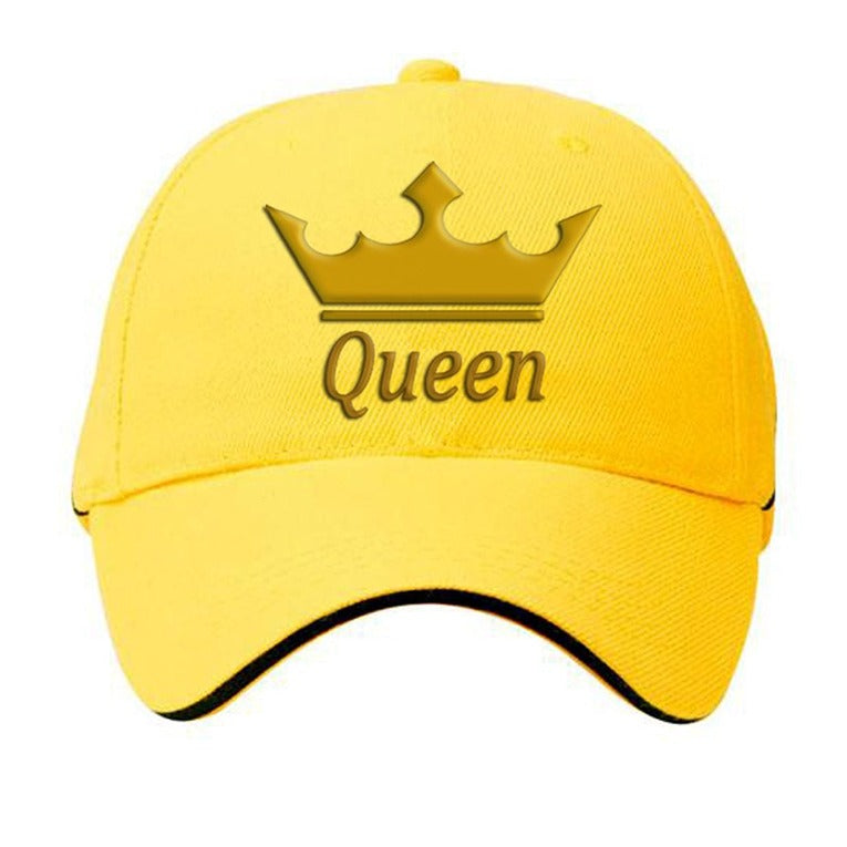 Classy Plain Printed Unisex Cap – Yellow (KK-2263460)
