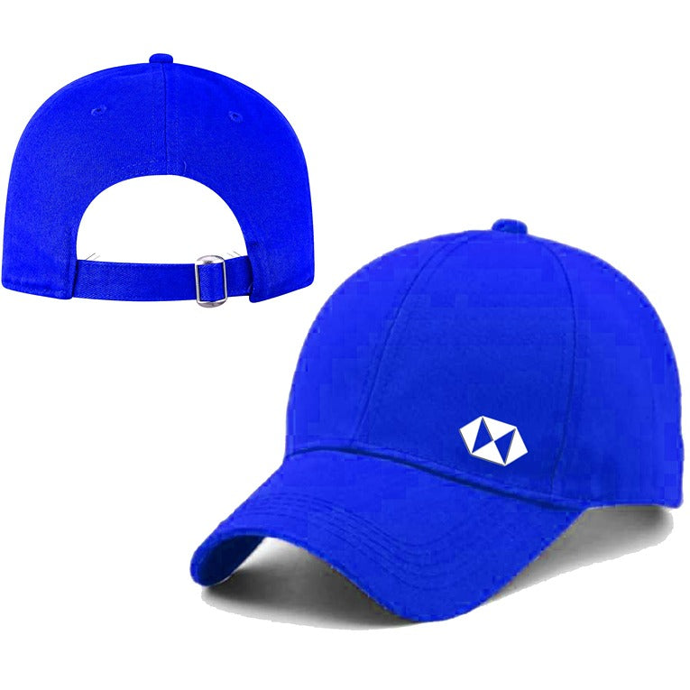 Trendy Printed Cotton Cap – Blue (KK-2306469)