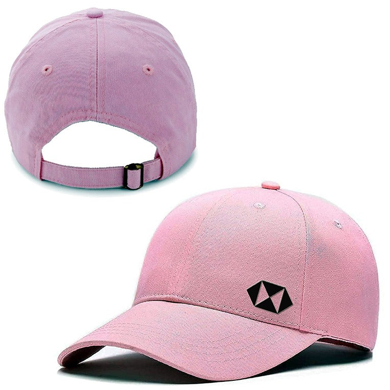 Trendy Printed Cotton Cap – Pink (KK-2306466)