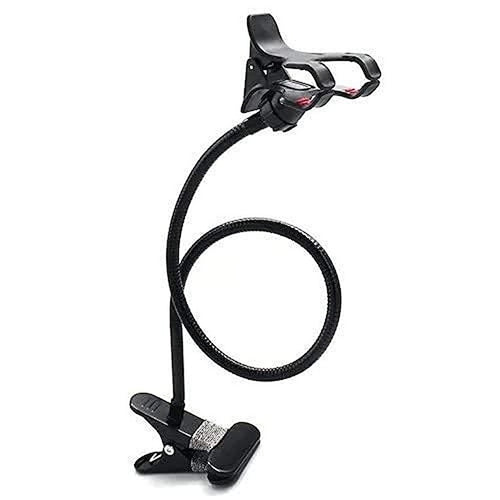 Lazy Stand Mobile Phone Mount Super Flexible Durable Strong Grip Stand 360 Degree Rotation- (Black) (CLS-2391311)