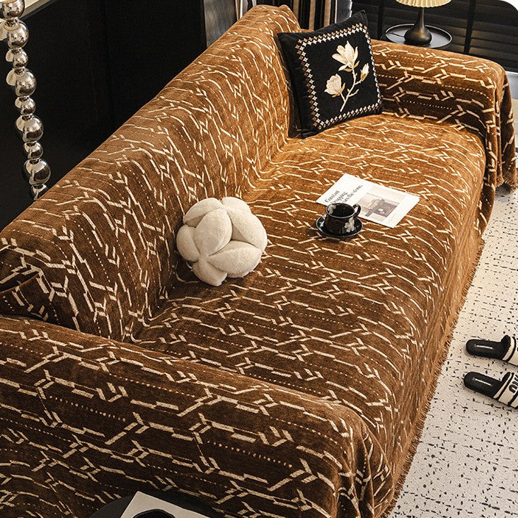 Elegance Chenille Sofa Cover : [EM-SC-46]