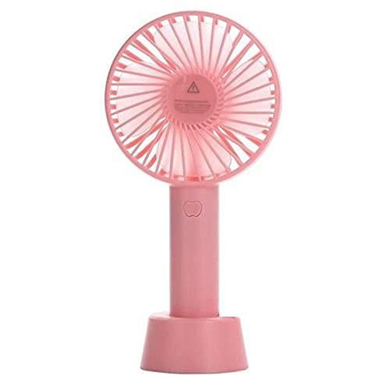 Rechargeable Handheld Mini Hand Fan Battery Operated (Multicolor) (CLS-2390899)
