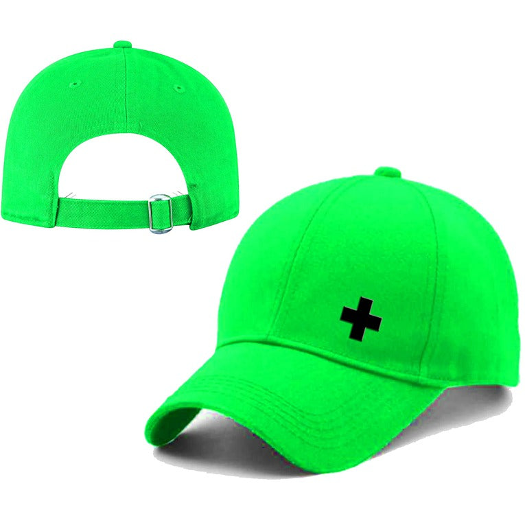 Classic Plain Printed Unisex Cap – Green (KK-2263558)