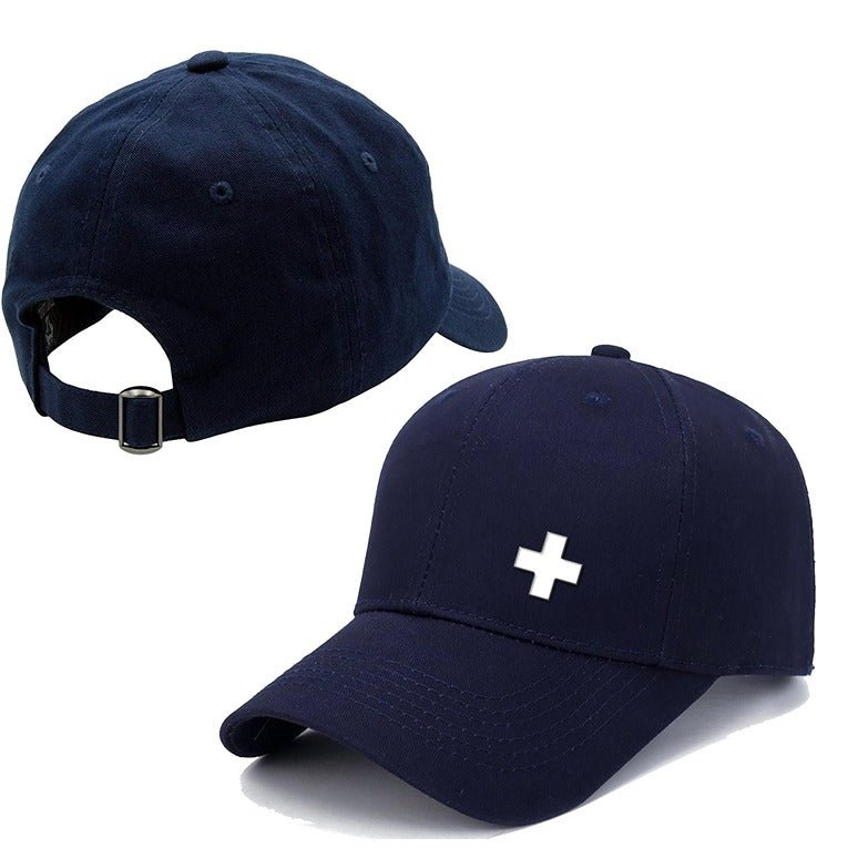 Classic Plain Printed Unisex Cap – Navy Blue (KK-2263557)