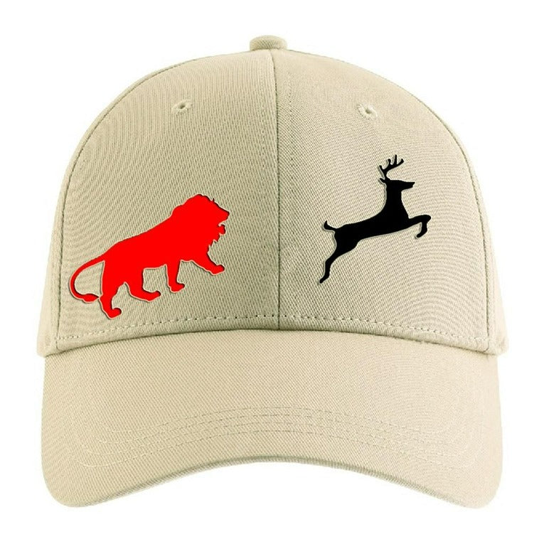 Classy Printed Cotton Cap – Cream (KK-2215809)