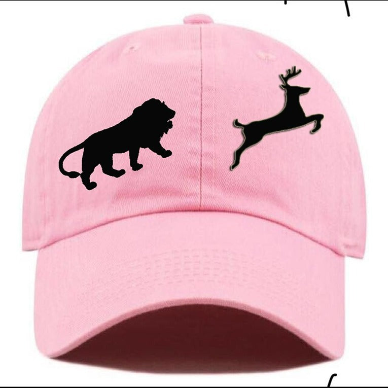 Classy Printed Cotton Cap – Pink (KK-2215812)